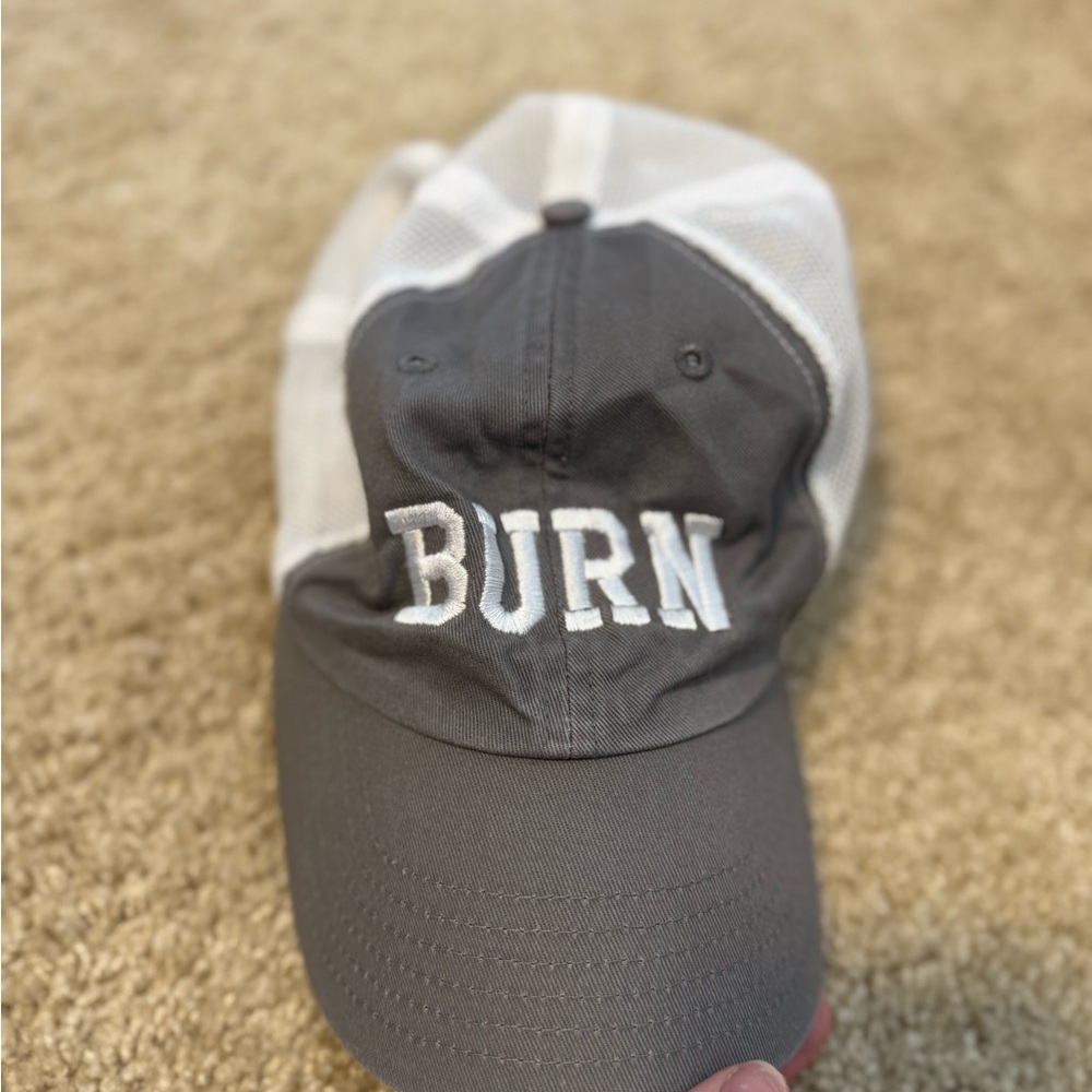 Burn Gray and White Women's Cap